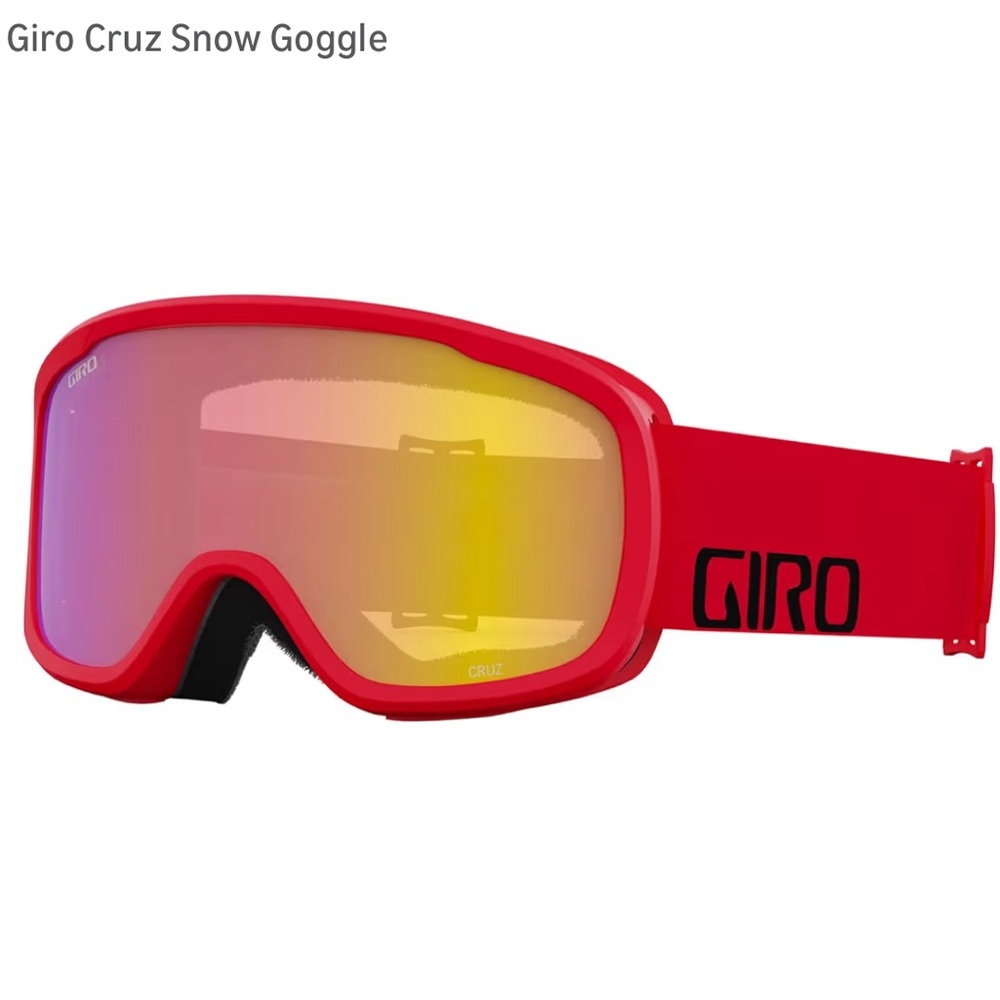 New Giro Cruz Ski Snowboard Snow Goggles in Red